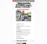 Kleine Seitenvorschau von maler-wissen.de