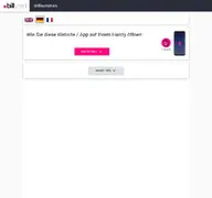 Kleine Seitenvorschau von webapp.billyard.de