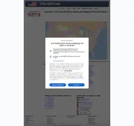 Kleine Seitenvorschau von city-usa.net
