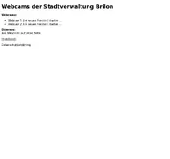 Kleine Seitenvorschau von webcam.brilon.de