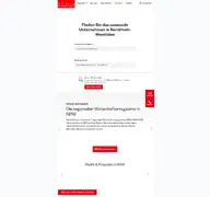 Kleine Seitenvorschau von regiomanager.de
