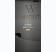 Kleine Seitenvorschau von vipaesthetics.de