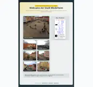 Kleine Seitenvorschau von webcams-mindelheim.de