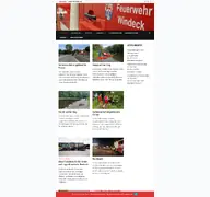 Kleine Seitenvorschau von feuerwehr-windeck.de