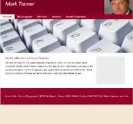 Kleine Seitenvorschau von mark-tanner.de