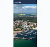 Kleine Seitenvorschau von kuehlungsborn-bootshafen.de