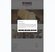 Kleine Seitenvorschau von baeckerei-braeunig.de