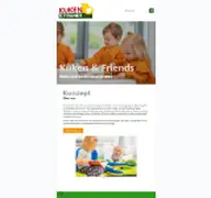 Kleine Seitenvorschau von kuekenandfriends.de