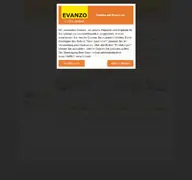 Kleine Seitenvorschau von evanzo.com