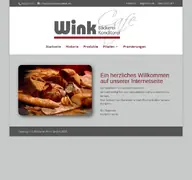 Kleine Seitenvorschau von baeckerei-wink.de