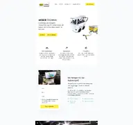 Kleine Seitenvorschau von weber-products.de
