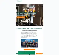 Kleine Seitenvorschau von kuestenrad.de