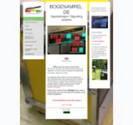 Kleine Seitenvorschau von bogenampel.de