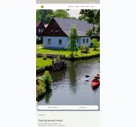 Kleine Seitenvorschau von spreewald-info.de