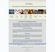Kleine Seitenvorschau von xplan-software.de