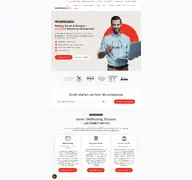 Kleine Seitenvorschau von webhostone.de