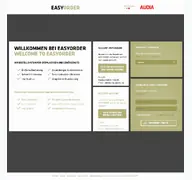 Kleine Seitenvorschau von easyorder.audia-akustik.de