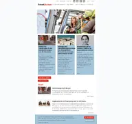 Kleine Seitenvorschau von travailsuisse.ch