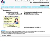 Kleine Seitenvorschau von carsten-frank.de
