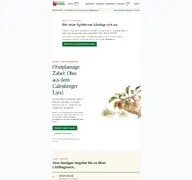 Kleine Seitenvorschau von zabelobst.de