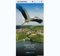 Kleine Seitenvorschau von zaberfeld.de