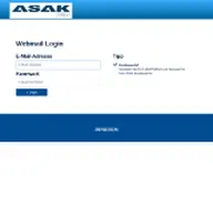 Kleine Seitenvorschau von webmail.asak.at
