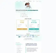 Kleine Seitenvorschau von zahn-direkt.de