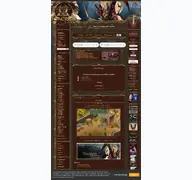 Kleine Seitenvorschau von sacred-legends.de