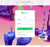 Kleine Seitenvorschau von spotify.net