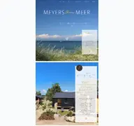 Kleine Seitenvorschau von meyers-am-meer.de