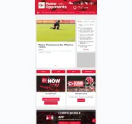 Kleine Seitenvorschau von chiefs.com