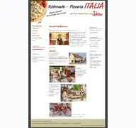 Kleine Seitenvorschau von pizzeria-italia-wassertruedingen.de