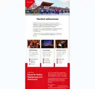 Kleine Seitenvorschau von kultura-oehringen.de