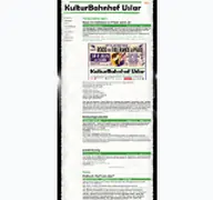 Kleine Seitenvorschau von kulturbahnhof-uslar.de