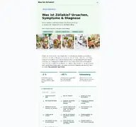 Kleine Seitenvorschau von was-ist-zoeliakie.de