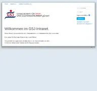Kleine Seitenvorschau von intern.gsj-berlin.de