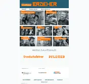 Kleine Seitenvorschau von zukunftsberuf-erzieher.de