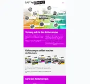 Kleine Seitenvorschau von kulturcampus-frankfurt.de
