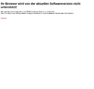 Kleine Seitenvorschau von mystreck.streck.de