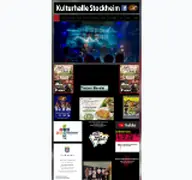 Kleine Seitenvorschau von kulturhalle-stockheim.de