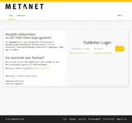 Kleine Seitenvorschau von trck.metanet.ch