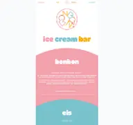 Kleine Seitenvorschau von bonbon-icecreambar.de