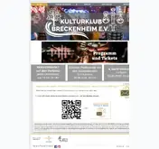 Kleine Seitenvorschau von kulturklub-breckenheim.de