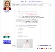 Kleine Seitenvorschau von dr-alexandra-coumbos.de