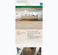 Kleine Seitenvorschau von dr-bettina-tunze.de