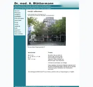 Kleine Seitenvorschau von dr-blaettermann.de