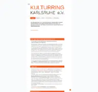 Kleine Seitenvorschau von kulturring-karlsruhe.de