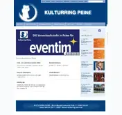 Kleine Seitenvorschau von kulturring-peine.de