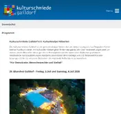 Kleine Seitenvorschau von kulturschmiede.de