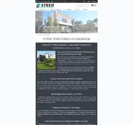 Kleine Seitenvorschau von streif-fensterbau.de